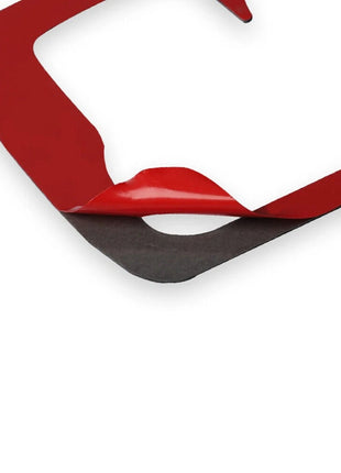 Red Carbon Fiber Center Control Water Cup Panel Cover Trim For Nissan 370Z 09-20