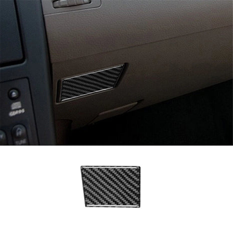 Carbon Fiber Copilot Storage Box Locker Cover Trim For Nissan 350z 2003-2005