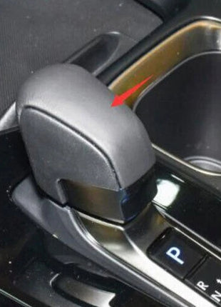 Red&Black Leather Central Gear Shift Knob Cover Trim For Lexus NX250 350 22-23