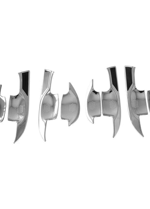 ABS Chrome 8 PCS Exterior Door Handle Bowl Cover Trim For Lexus NX250 350 2022