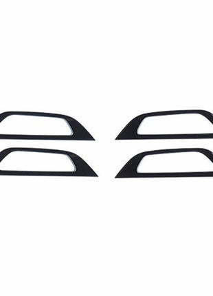 For Lexus NX250 350 2022-23 Black Titanium Inner Door Handle Frame Cover Trim 4P