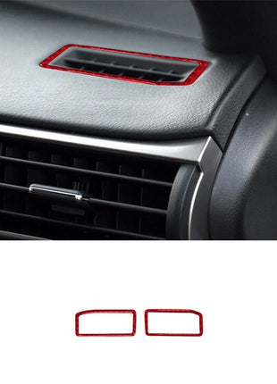 Red Carbon Fiber Interior Full Set Cover Trim For Lexus RC300 350 200T 2015-2020