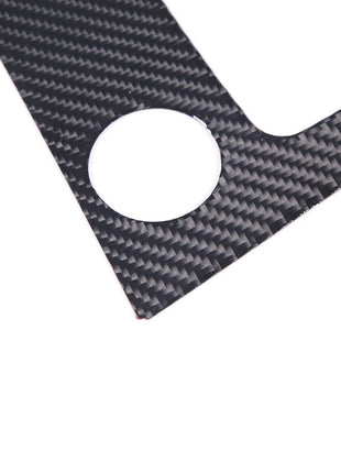 Soft Carbon Fiber Center Console Trim Cover Sticker For Jaguar F-type 2013-2023