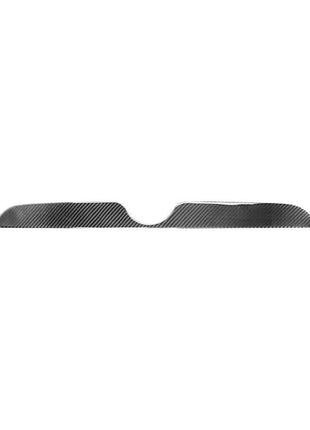 2X Carbon Fiber License Plate Lights Up Cover Trim For Nissan Rogue 2014-2016