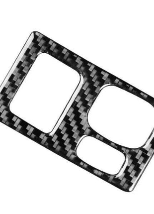 Interior Rearview Adjust Mirror Trim For Lexus CT200h 2011-13 Real Carbon Fiber