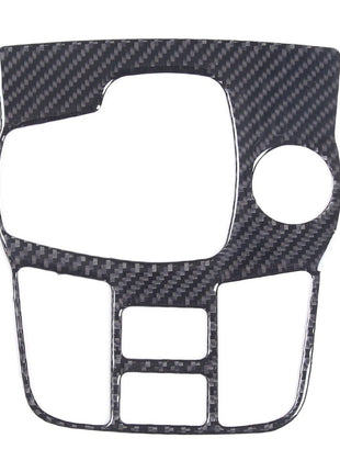 For Jaguar F-type 13-2023 Soft Carbon Fiber Center Console Trim Cover Sticker