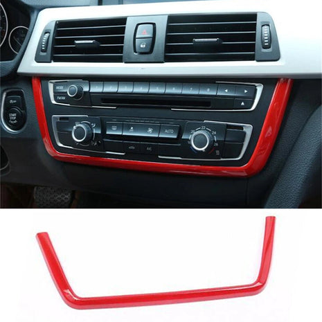 Red Abs Central Control Cd Trim For Bmw 3 /4 Series F30/34 3gt M3 M4 F82 2013-19