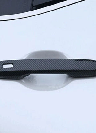 For Lexus RX 350 350h 500h 23-24 Carbon Fiber Outside Door Handle Cover Trim 4PC