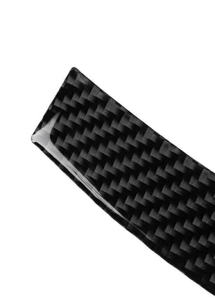 3x Carbon Fiber Rear Center Control Trim Cover Sticker For Nissan 350Z 2006-2009