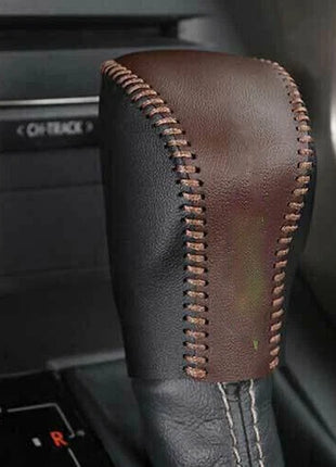 Gear Shift Knob Shifter Lever For Lexus RX350 450h 2016-2019 Brown&Black Leather