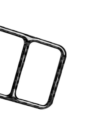 Carbon Fiber Center Control Heating Button Frame Cover Trim For Nissan 370z