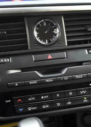 1P Silver Steel Central Volume CD Switch Panel Cover For Lexus RX350 450h 16-22