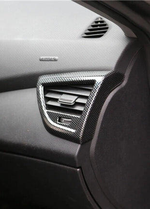 For Hyundai Veloster 11-16 Carbon Fiber Inner L&r Ac Air Outlet Vent Cover Trim
