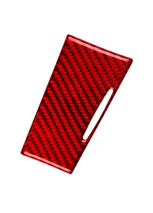 Red Carbon Fiber Interior Ashtray Panel Cover Trim For Lexus CT200h 2011-2017