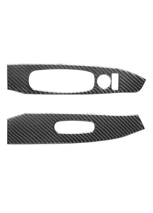 Carbon Fiber Front Door Window Control Panel Cover For Nissan Altima 2019-2022