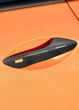 Dry Carbon Fiber Exterior Door Handle Cover Trim for Lexus RC 300 350 RC F 15-22
