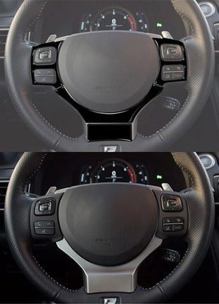 Gloss Black Steering Wheel Cover Trim For Lexus RC300 350 200T 2015-2020 Type B