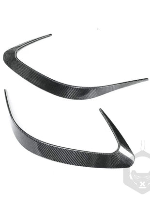 Dry Carbon Fiber Rear Bumper Splitter Canard Fins For Benz C292 GLE63 AMG W166