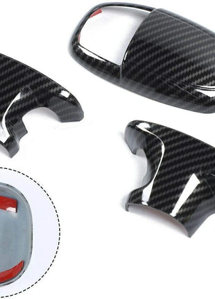 Carbon Fiber Gear Shift Knob Decor Cover Trim for Dodge Challenger/Charger 2015+