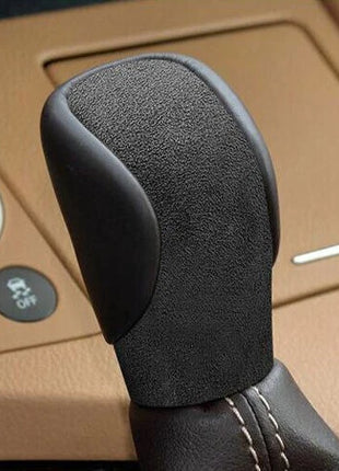 Gear Shift Knob Shifter Lever Trim 1* For Lexus GS350 450h 2016-2020 Black Suede