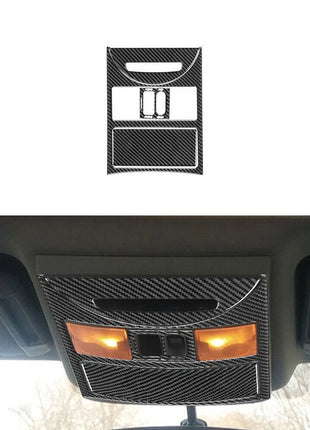 4Pcs Car Ceiling Light Trim Cover Type A Carbon Fiber For Nissan Quest 2004-2006