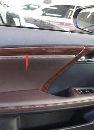 For Lexus RX350 450h 2016-2022 Wood Grain Car Inner Door Panel Trim Cover Strip
