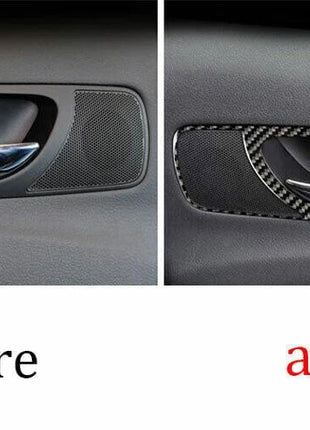 Interior Door Handle Cover Trim For Lexus IS250 350 2006-2013 Real Carbon Fiber