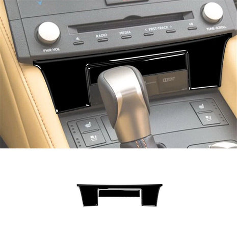 Gloss Black Center Console Lower Panel Trim For Lexus RC300 350 200t 2015-2020
