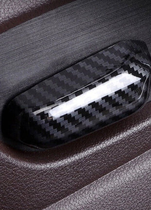 Seat Button Handle Cover Trim 6* For Lexus ES250 300h 350 2019-2023 Carbon Fiber