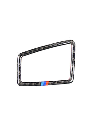 2闂佺厧顕悧姝況bon Fiber Dashboard Side Air Vent Outlet Cover For Bmw 3 Series E90 2005-12