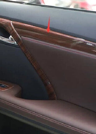 For Lexus RX350 450h 2016-2022 Wood Grain Car Inner Door Panel Trim Cover Strip