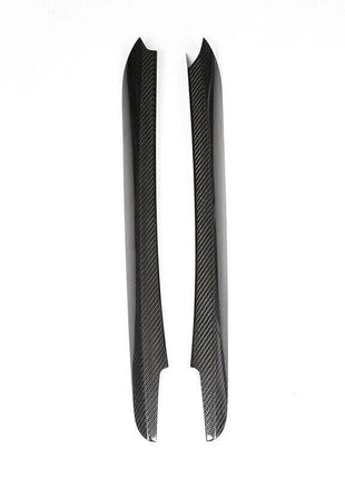 Real Carbon Fiber Center Console Side Strip Cover Trim For BMW X5 F15 2014-2018
