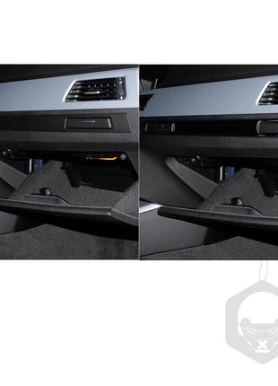 For Bmw 3 Series E90 E92 2005-12 Black Cop-ilot Water Cup Holder Panel Cover Lhd