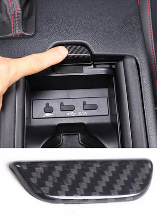 Armrest Box Switch Button Trim For GR86 /Subaru BRZ 2023-2024 Real Carbon Fiber