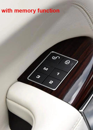 Real Carbon fiber Door Lock Button Panel Cover Trim For Range Rover Sport 14-17