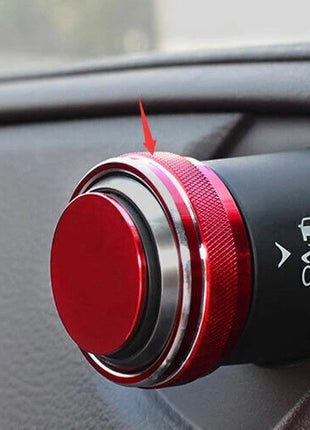 Console Driving Mode Button Ring 2* For Lexus ES250 300h 2019-2023 Red Aluminum