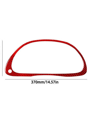 Red Carbon Fiber Interior Speedometer Cover Trim For Lexus RX300 1998-2003 TypeB