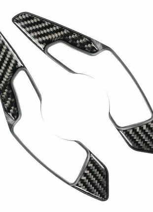 Steering Wheel Shift Paddle Trim For Lexus IS300 350 2014-2019 Real Carbon Fiber