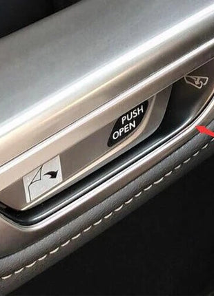 For Lexus NX250 350 2022-2023 Silver Steel Inner Door Handle Frame Cover Trim 4P