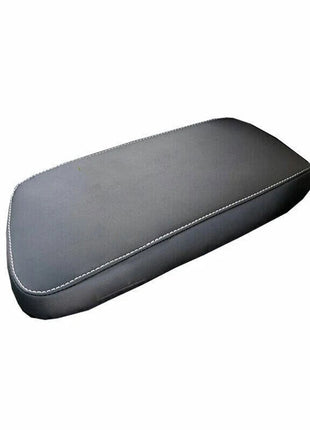 Black PU Leather Central Console Armrest Box Cover For Lexus NX 350 350h 2022-23