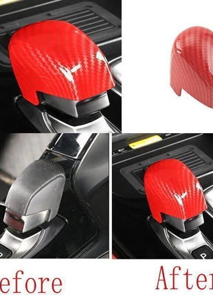 Carbon Fiber For Lexus NX250 350 2022-23 Gear Shift ABS Knob Shifter Lever Trim
