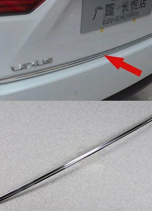 For Lexus RX350 450H 2016-2022 Silver Steel Rear Tail Trunk lid Strip Cover Trim