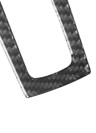 Carbon Fiber Parking Button Inner Frame Cover Trim For Nissan Altima 2019-2022