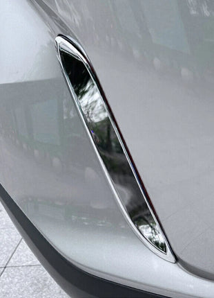 For Lexus RX 350 350h 500h 2023-24 Chrome Rear Bumper Air Outlet Vent Frame Trim