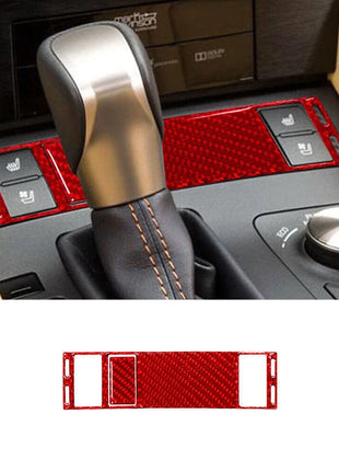 Red Carbon Fiber Interior Full Set Cover Trim For Lexus RC300 350 200T 2015-2020