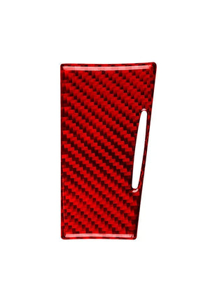 Red Carbon Fiber Interior Ashtray Panel Cover Trim For Lexus CT200h 2011-2017