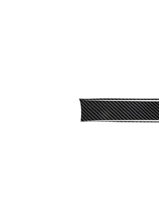 Carbon Fiber Center Console Middle Cover Trim Strip For Nissan Sentra 2013-2019