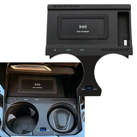 For Bmw X3 X4 G01 G02 2018-2021 19 Console Storage Box Wireless Charging Charger