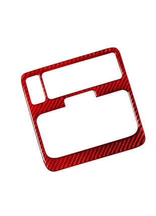 Red Carbon Fiber Interior Overhead Console Frame Trim For Lexus RX300 1998-2003
