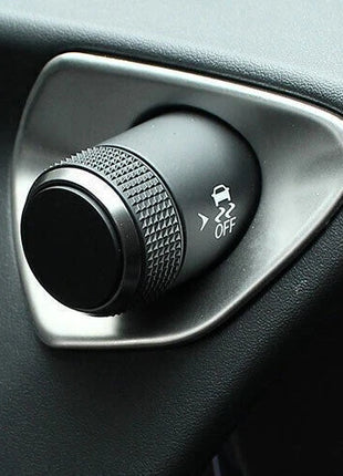 Driving Mode Switch Button Cover 2X For Lexus UX200 250h 2019-2023 Silver Steel